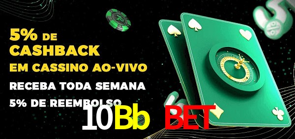 Promoções do cassino ao Vivo 10Bb Bet